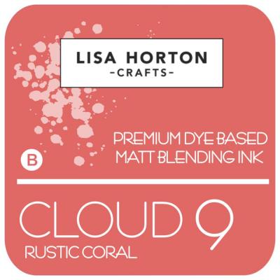 Lisa Horton Crafts Cloud 9 Dye Based Matte Blending Ink Pad - Rustic Coral